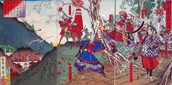 賤ヶ嶽大合戦の図