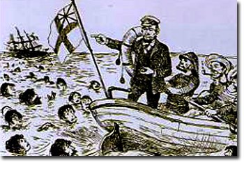 ノルマントン号事件は理不尽な結末だった!?風刺画が物語る真相とは?